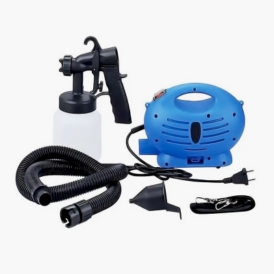 Краскопульт электрический с компрессорным блоком EasyCoat Pro сопло 1,8мм, 800 Вт, 800мл-2