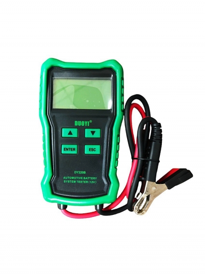 Цифровой тестер автомобильного аккумулятора DUOYI DY220B-1