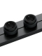 Трековая система розеток, EU-USB Rail 60 см, черная
